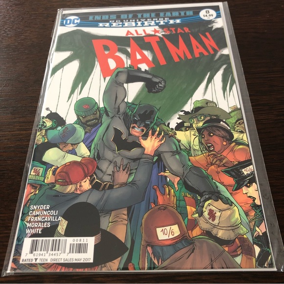 DC UNIVERSE REBIRTH: ALL STAR BATMAN #1-9 NM 2016/2017 DC COMICS - Picture 9 of 10